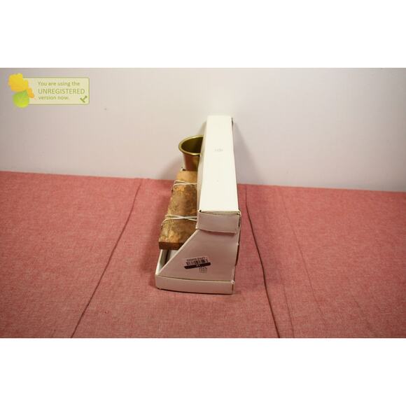 Hearth & Hand with Magnolia Peg Board Shelf and Accessories Kit Gold - Picture 2 of 4